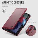 Samsung Galaxy Z Fold 8 CaseMe Retro Wallet Case [Maroon] 8