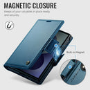 Samsung Galaxy Z Fold 8 CaseMe Retro Wallet Case [Navy] 7