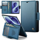 Samsung Galaxy Z Fold 8 CaseMe Retro Wallet Case [Navy] 1