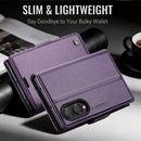 Samsung Galaxy Z Fold 8 CaseMe Retro Wallet Case [Purple] 3