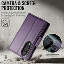 Samsung Galaxy Z Fold 8 CaseMe Retro Wallet Case [Purple] 5