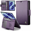 Samsung Galaxy Z Fold 8 CaseMe Retro Wallet Case [Purple] 1