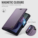 Samsung Galaxy Z Fold 8 CaseMe Retro Wallet Case [Purple] 8