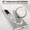 Samsung Galaxy Z Fold 8 Clear Magnetic Case - 360° Rotating