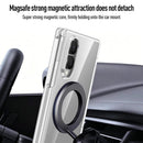 Samsung Galaxy Z Fold 8 Clear Magnetic Case - 360° Rotating