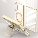 Samsung Galaxy Z Fold 8 Clear Magnetic Case - 360° Rotating