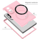Samsung Galaxy Z Fold 8 Magnetic Ring Case [Pink] 5