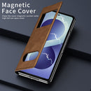 Samsung Galaxy Z Fold 8 Ultra Window Flip Case PU Leather