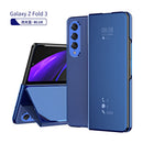 Samsung Galaxy Z Fold3 5G Mirror Folio Case (Blue) 1