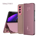 Samsung Galaxy Z Fold3 5G Mirror Folio Case (Pink) 1