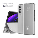 Samsung Galaxy Z Fold3 5G Mirror Folio Case (Silver) 1