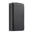 Samsung Note 10 Case Zipper Wallet (Black) 5