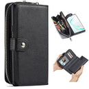 Samsung Note 10 Case Zipper Wallet (Black) 1