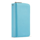 Samsung Note 10 Case Zipper Wallet (LightBlue) 5