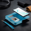Samsung Note 10 Case Zipper Wallet (LightBlue) 7