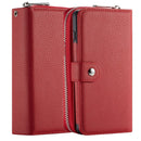 Samsung Note 20 Case Zipper Wallet (Red) 1