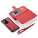 Samsung Note 20 Case Zipper Wallet (Red) 5