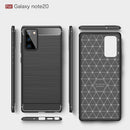 Samsung Note20 Carbon Fibre TPU Case Slim Shockproof Cover