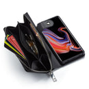 Samsung S10E Case Zipper Wallet (Black) 6
