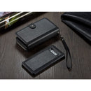 Samsung S10E Case Zipper Wallet (Black) 7