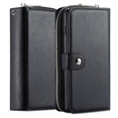 Samsung S10E Case Zipper Wallet (Black) 1