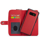 Samsung S10E Case Zipper Wallet (Red) 4
