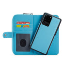 Samsung S20 Ultra Case Zipper Wallet (LightBlue) 4