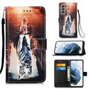 Samsung S21 FE Case Designer PU (Cat&Tiger) 1