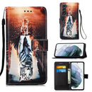Samsung S21 Plus Case Designer PU (Cat&Tiger) 1
