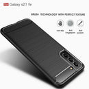 Samsung S21FE 5G Carbon Fibre TPU Case Slim Shockproof