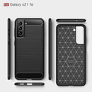 Samsung S21FE 5G Carbon Fibre TPU Case Slim Shockproof