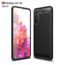 Samsung S21FE 5G Carbon Fibre TPU Case Slim Shockproof