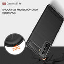 Samsung S21FE 5G Carbon Fibre TPU Case Slim Shockproof