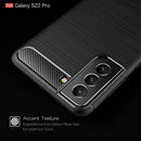 Samsung S22Plus 5G Carbon Fibre TPU Case Slim Shockproof