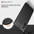 Samsung S22Plus 5G Carbon Fibre TPU Case Slim Shockproof
