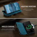 Samsung Galaxy S23 Ultra Crossbody Case with Strap, Card Slots & Zipper Pocket [Teal]