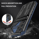 Samsung S24FE Heavy Duty Kickstand Card Holder Case
