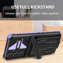 Samsung S24FE Heavy Duty Kickstand Card Holder Case