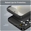 Samsung S25 Carbon Fibre TPU Case Slim Shockproof Cover