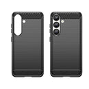 Samsung S25 Carbon Fibre TPU Case Slim Shockproof Cover