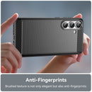 Samsung Galaxy S25FE Carbon Fibre Brushed Case [Black]