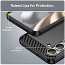 Samsung Galaxy S25FE Carbon Fibre Brushed Case [Black]