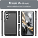 Samsung Galaxy S25FE Carbon Fibre Brushed Case [Black]