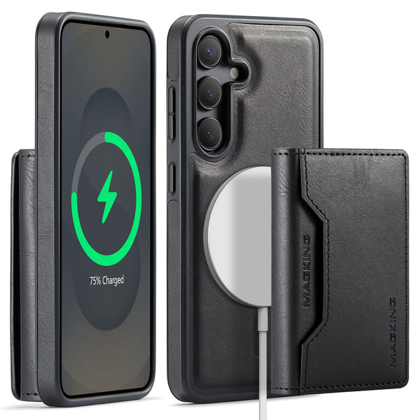 Samsung Galaxy S25FE DG.Ming MagSafe Wallet Case [Black]