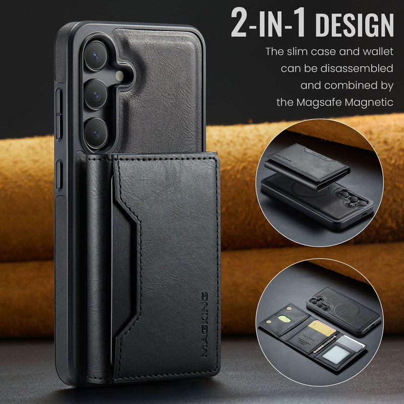 Samsung Galaxy S25FE DG.Ming MagSafe Wallet Case [Black]