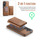 Samsung Galaxy S25FE DG.Ming MagSafe Wallet Case [Brown]