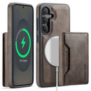 Samsung Galaxy S25FE DG.Ming MagSafe Wallet Case [Coffee]