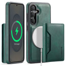 Samsung Galaxy S25FE DG.Ming MagSafe Wallet Case [Green]