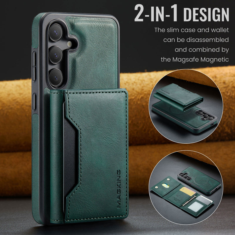 Samsung Galaxy S25FE DG.Ming MagSafe Wallet Case [Green]