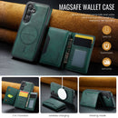 Samsung Galaxy S25FE DG.Ming MagSafe Wallet Case [Green]